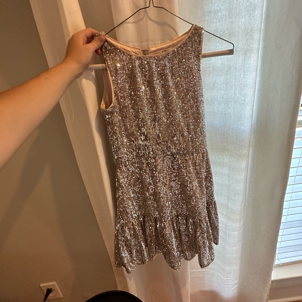 GBGirl Rose Gold Sequin Sparkle Dress